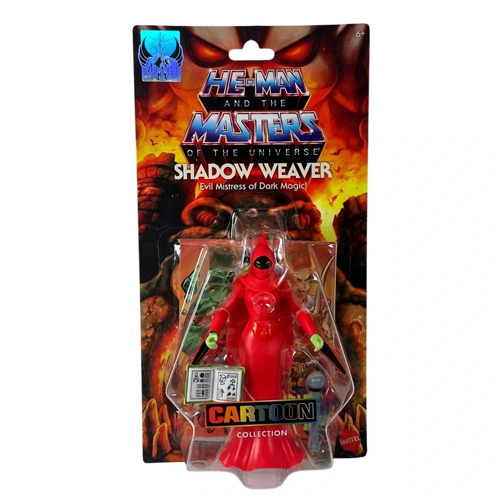 Mattel MOTU Shadow Weaver Action‎ Figure Kids 5.5in Red NEW Cartoon Collection